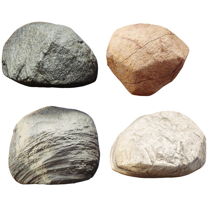 AV Architecture Rock Stone Cliff Set - Image 2