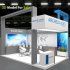 exhibition booth stand 3d Model - Thumbnail 2