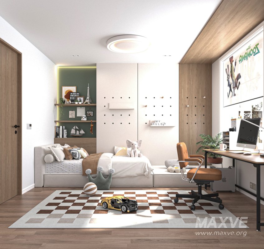 modern bedroom - Image 1