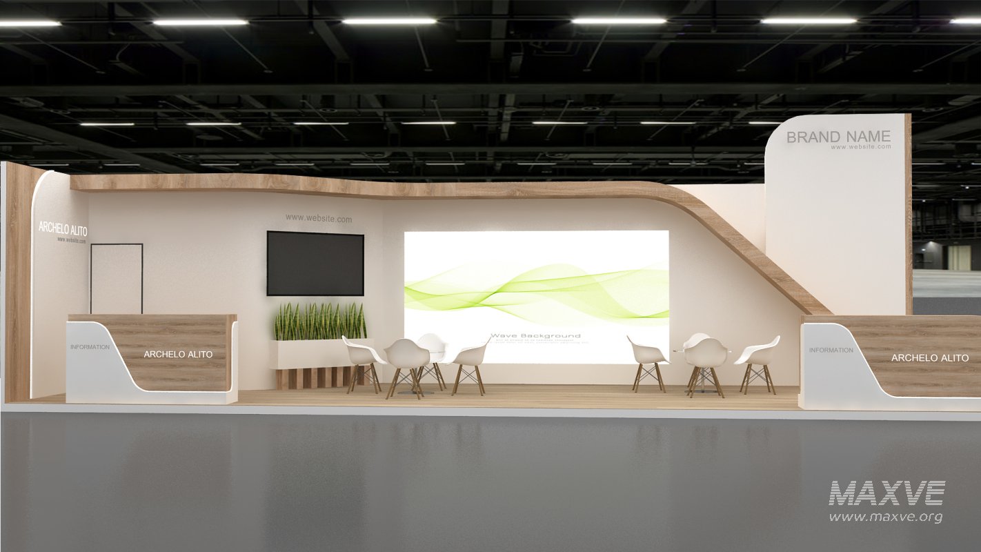 3d exhibition booth stand tradeshow - Image 3