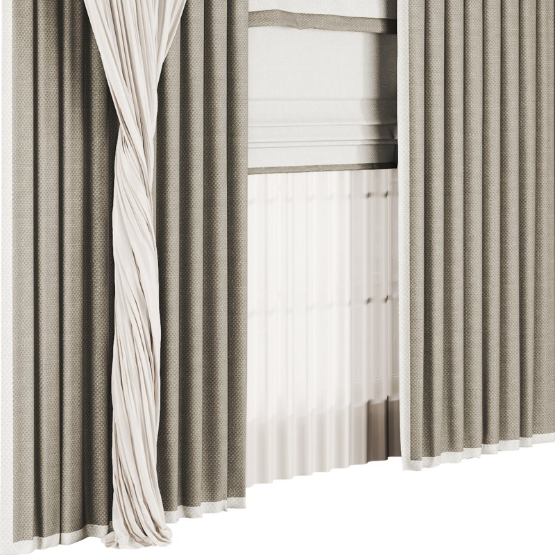 Silk and Cotton Curtain 050 - Image 4