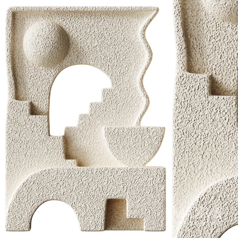 Decorative panel 3D ART RELIEF 10 - Image 1