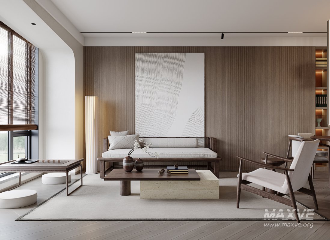 Japanese Living Room Dining Room - Image 2