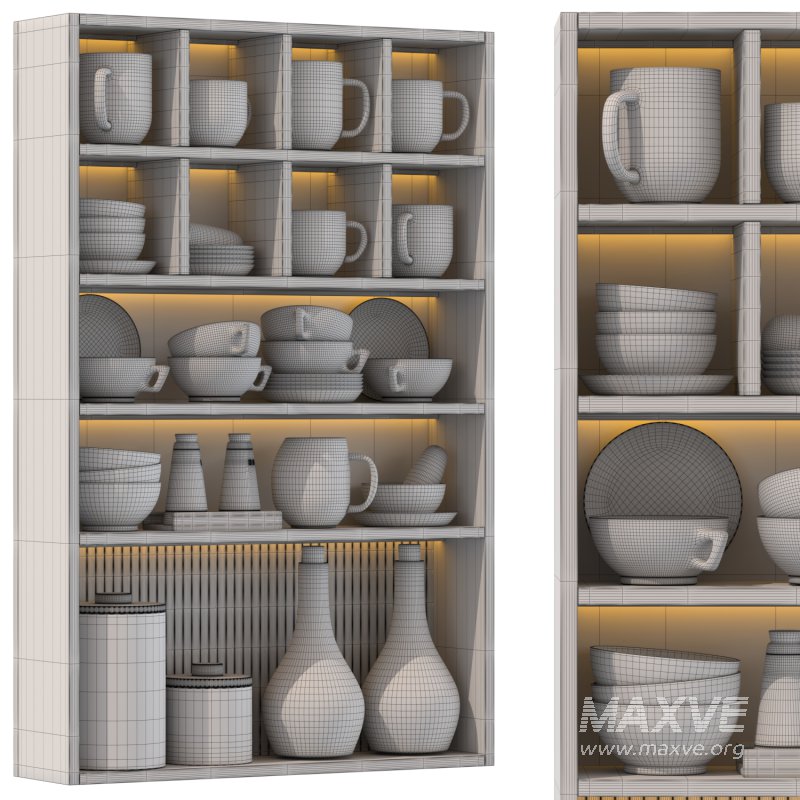 Wall Mounted Mug Shelf - Image 2