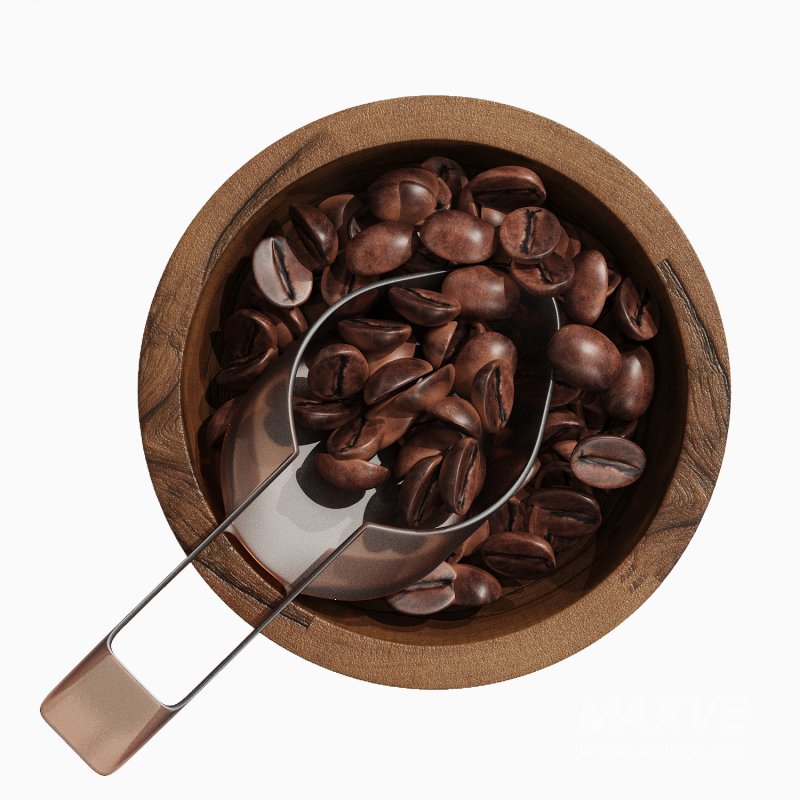 Wood Centerpiece with Coffe - Image 2