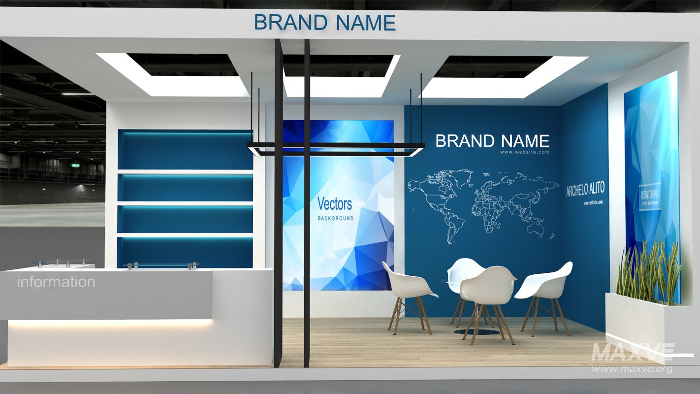 3d model stand booth - Image 3