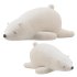 Sleeping Polar Bear Plush Toy - Thumbnail 1