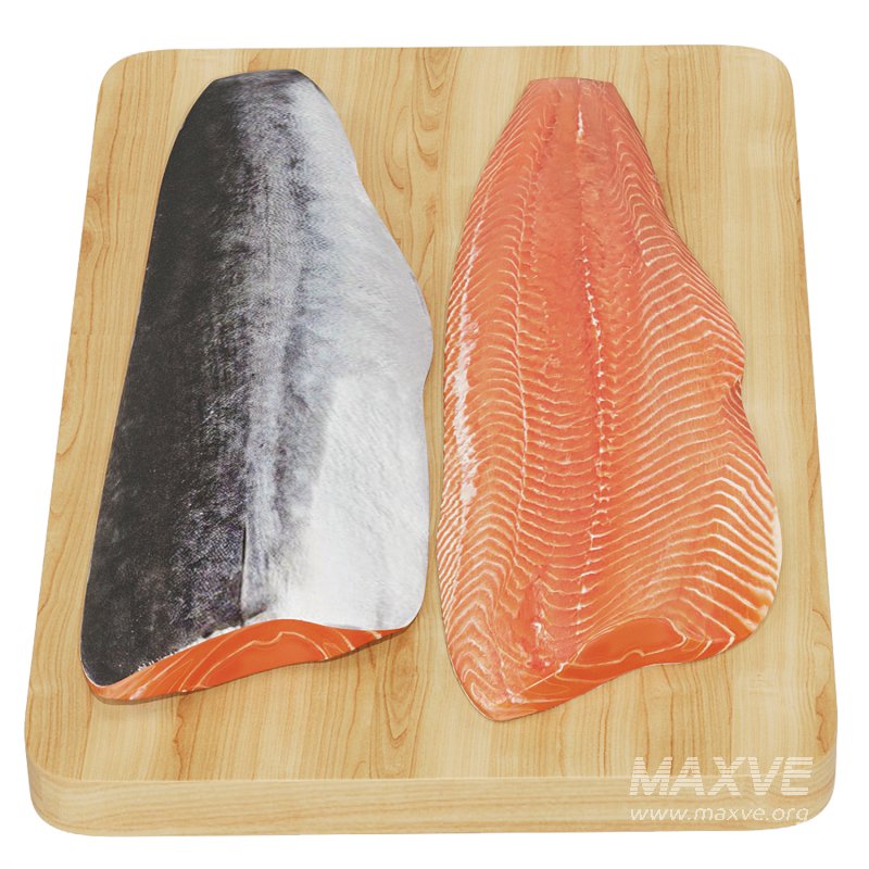 Wood Centerpiece with Fish - Image 3