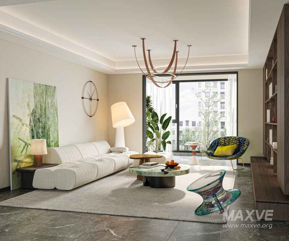 modern living room - Image 1