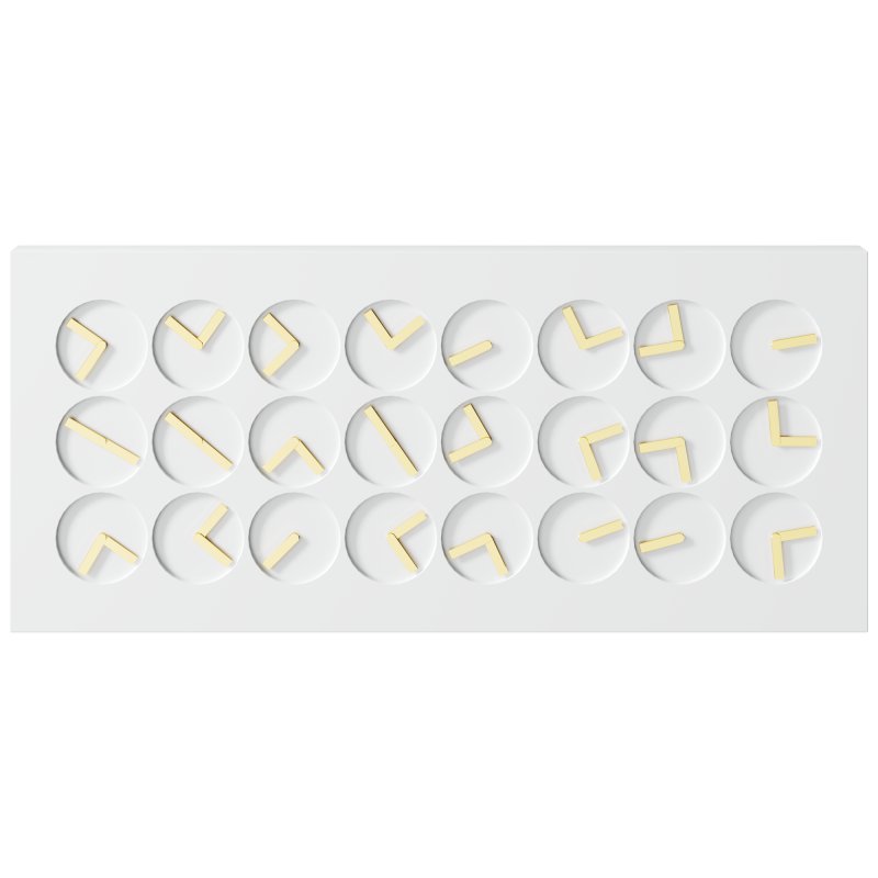 Wall Clock Clockclock 24 by Humans since 1982 - Image 4