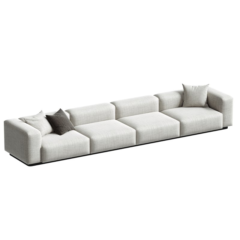 Soft Modular Sofa Linear set - Image 6