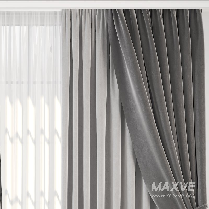 Silk and Cotton Curtain 09 - Image 5