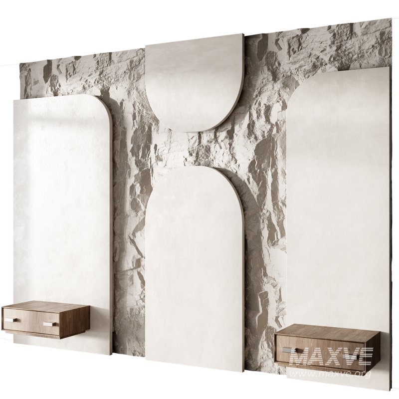 Headboard wall panel 001 - Image 1