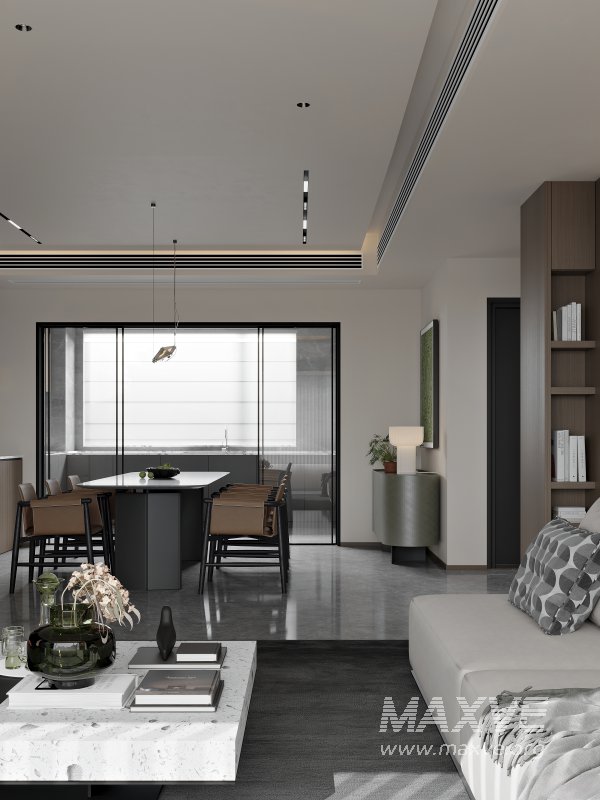 Modern living room dining room - Image 6