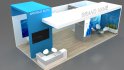 3d model exhibition stand - Thumbnail 5