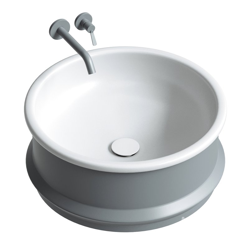 Vieques Over countertop washbasin Patricia Urquiola - Image 4