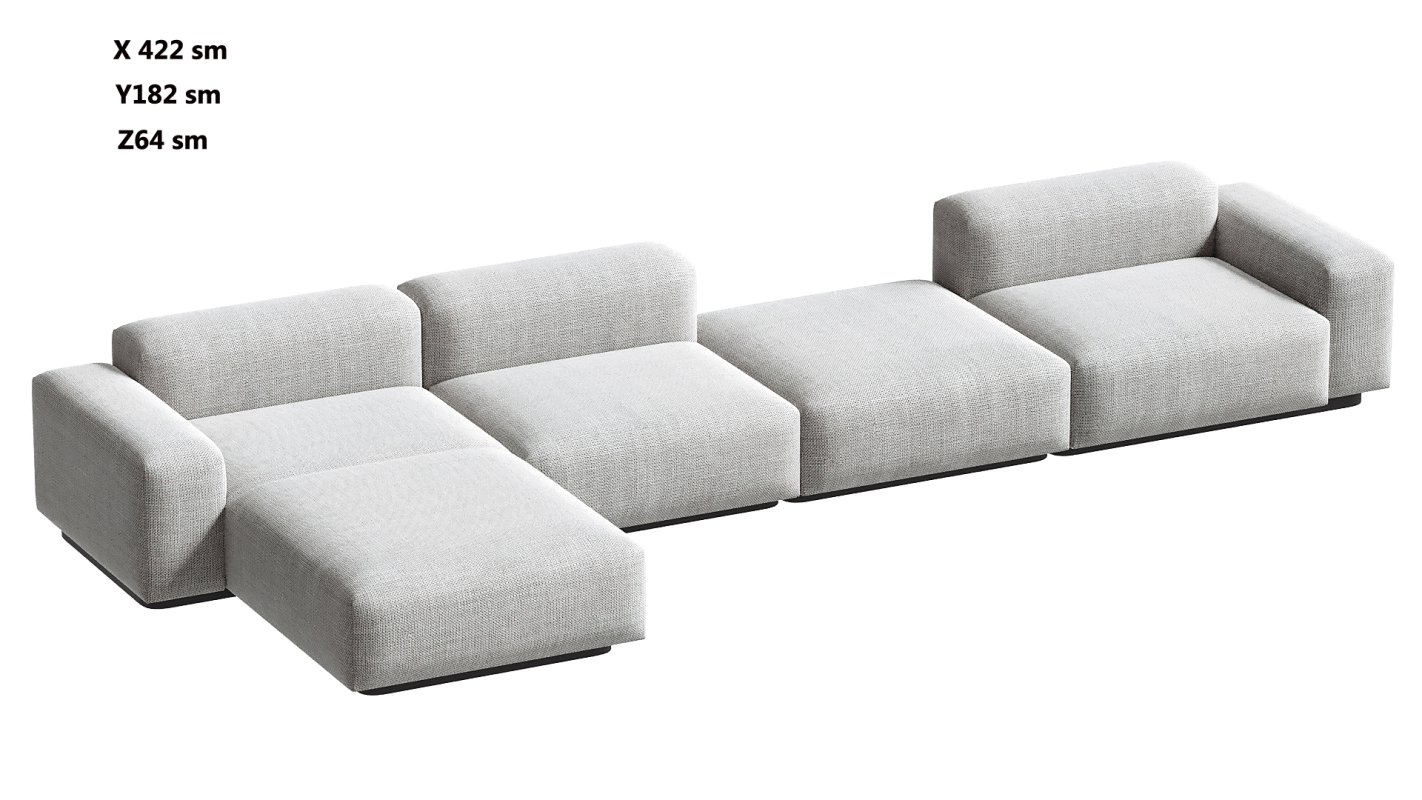 Soft Modular Sofa - Image 9