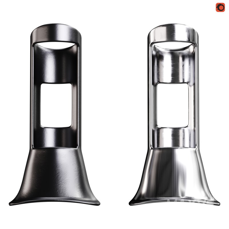 Heavy Duty Cast Brass Flag Pole Bracket Holder Chrome - Image 1