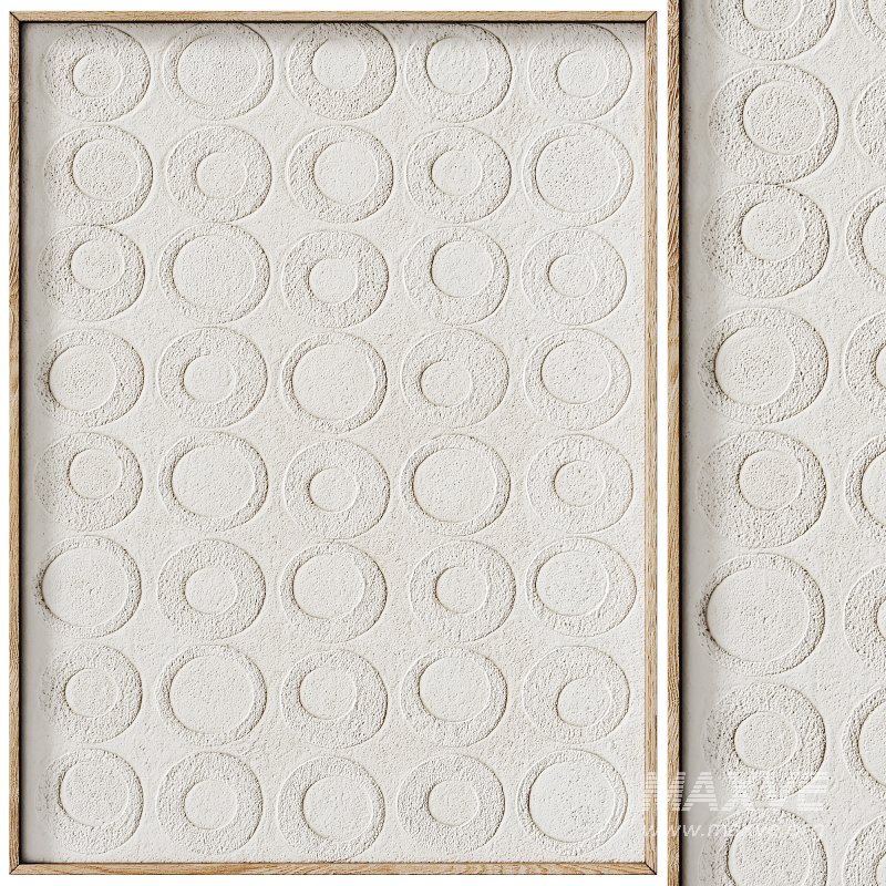 Decorative panel 3D ART RELIEF 45 - Image 1