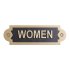 Solid Brass Sign Women - Thumbnail 2
