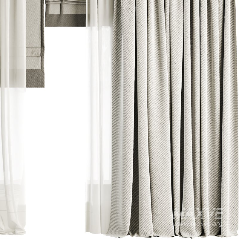 Silk and Cotton Curtain 041 - Image 2