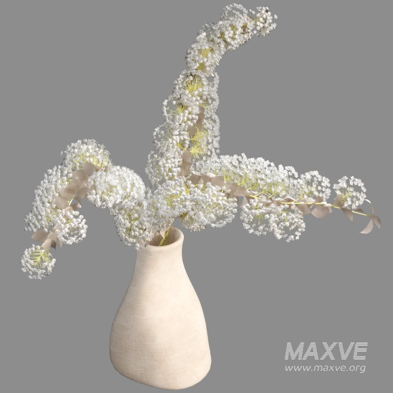 Decorative Set with Apples and Flowers 03 - Image 5