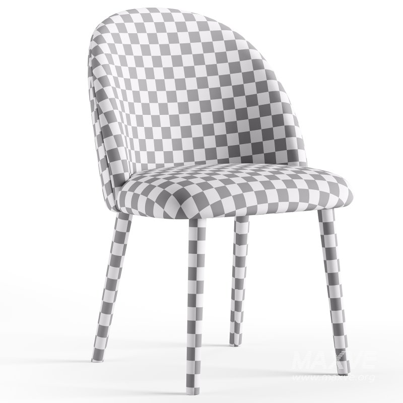 Chloe Fabric Dining Chair - Image 6