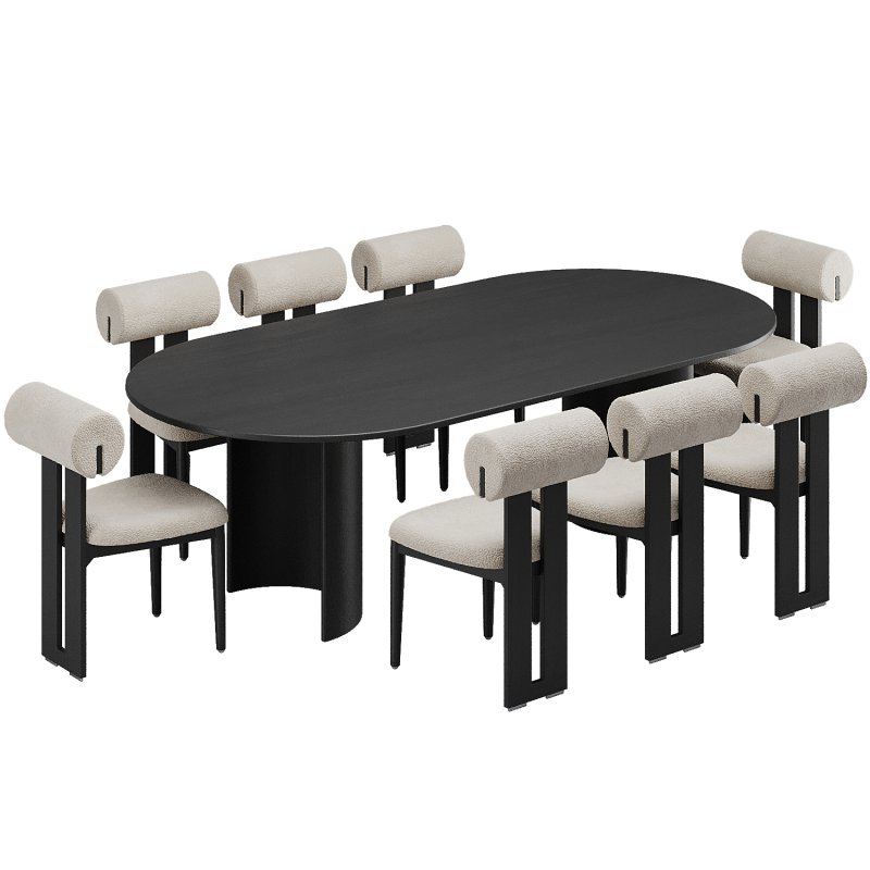 Dinning chair and table298 - Image 1