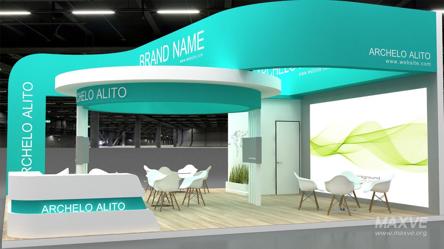 3d model booth - Image 6