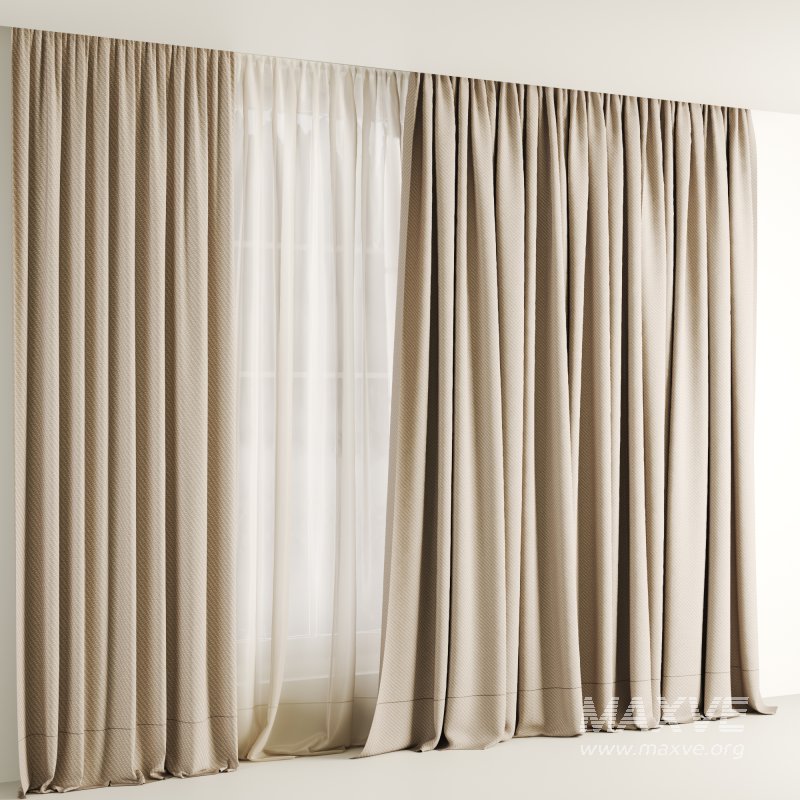Silk and Cotton Curtain 028 - Image 2