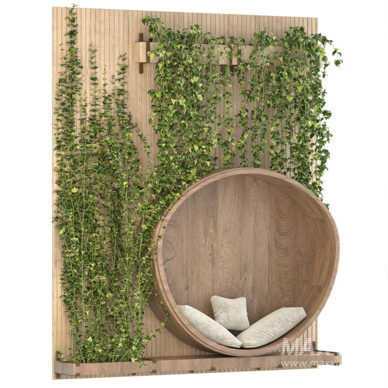 Boho Wall Plant Furniture 02 - Image 2