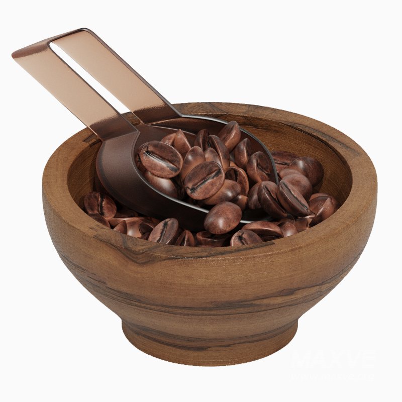 Wood Centerpiece with Coffe - Image 3