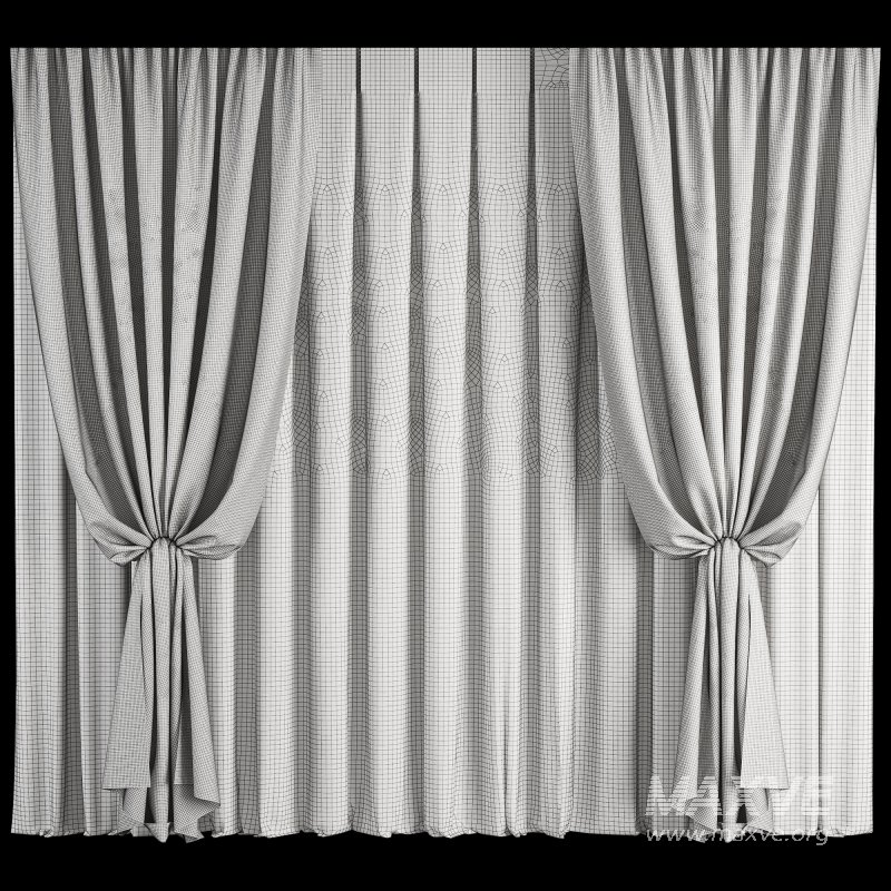 Silk Curtain Set 58 - Image 3