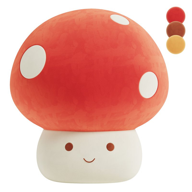 Spotted Mushroom Kids Animal Toy - Image 1