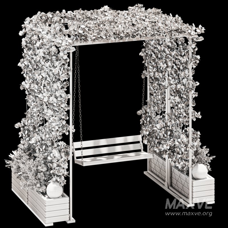 Ivy Plants Garden and Gazebo Swing - Image 5