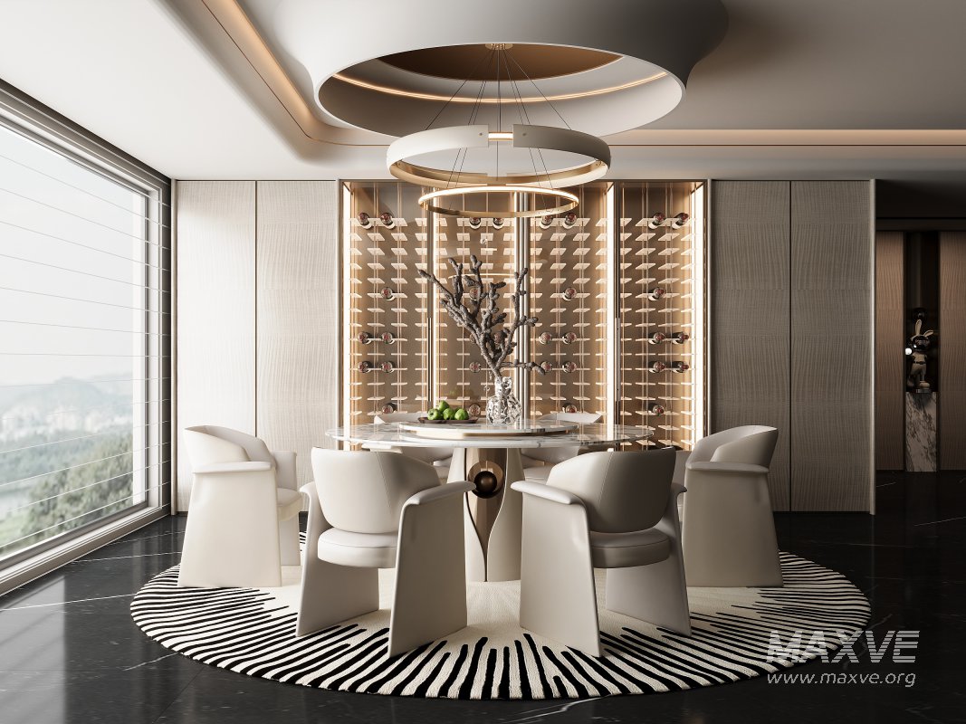 Modern dining room - Image 1