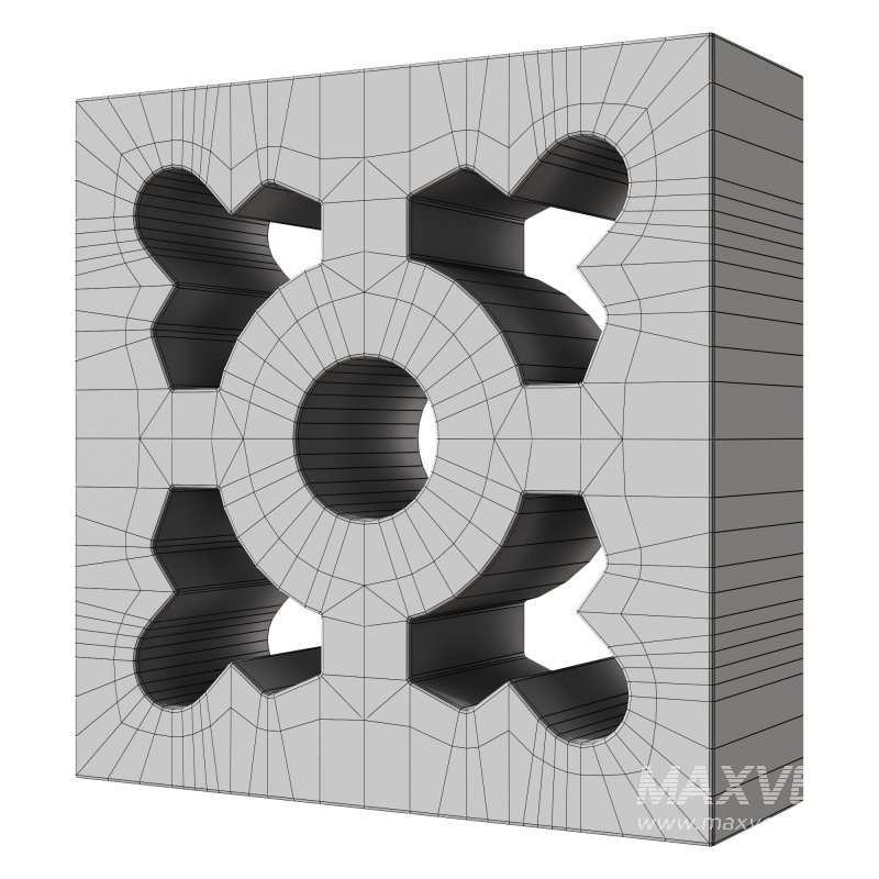 Modular Wall 22 Ornament White by Tesselle - Image 3