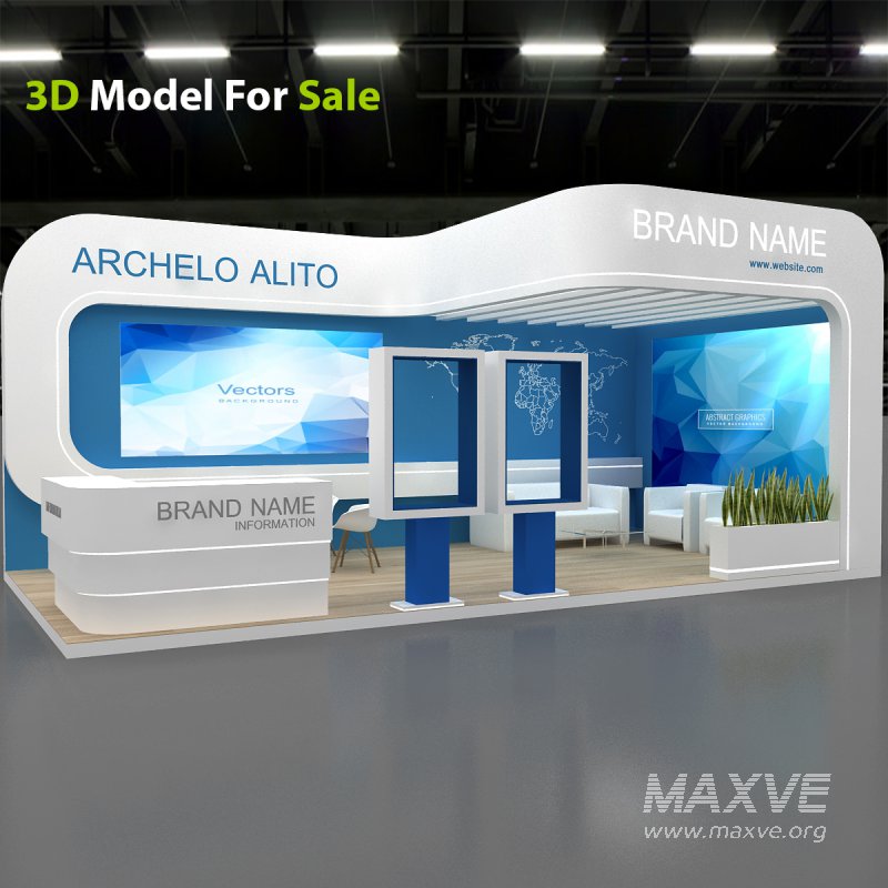 3d exhibition model - Image 5