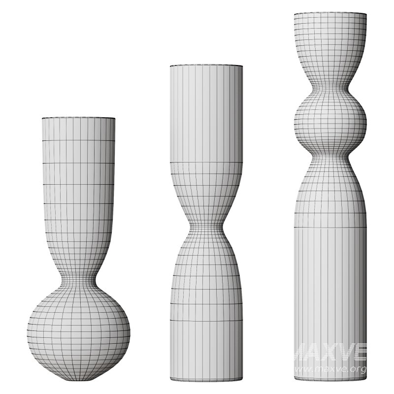 Canopy Trio Recycled Glass Vases Set by West Elm - Image 2