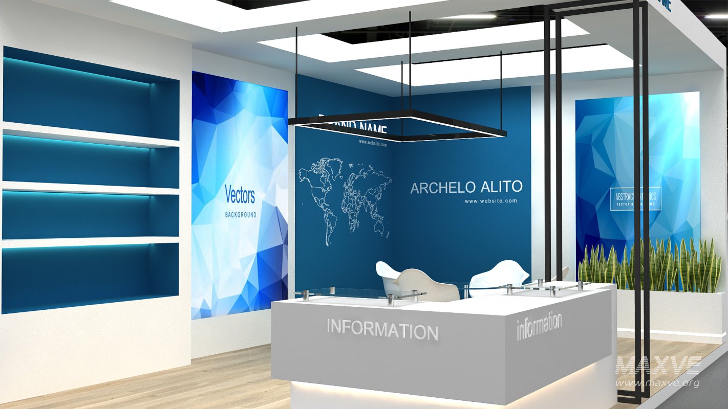 3d model stand booth - Image 2