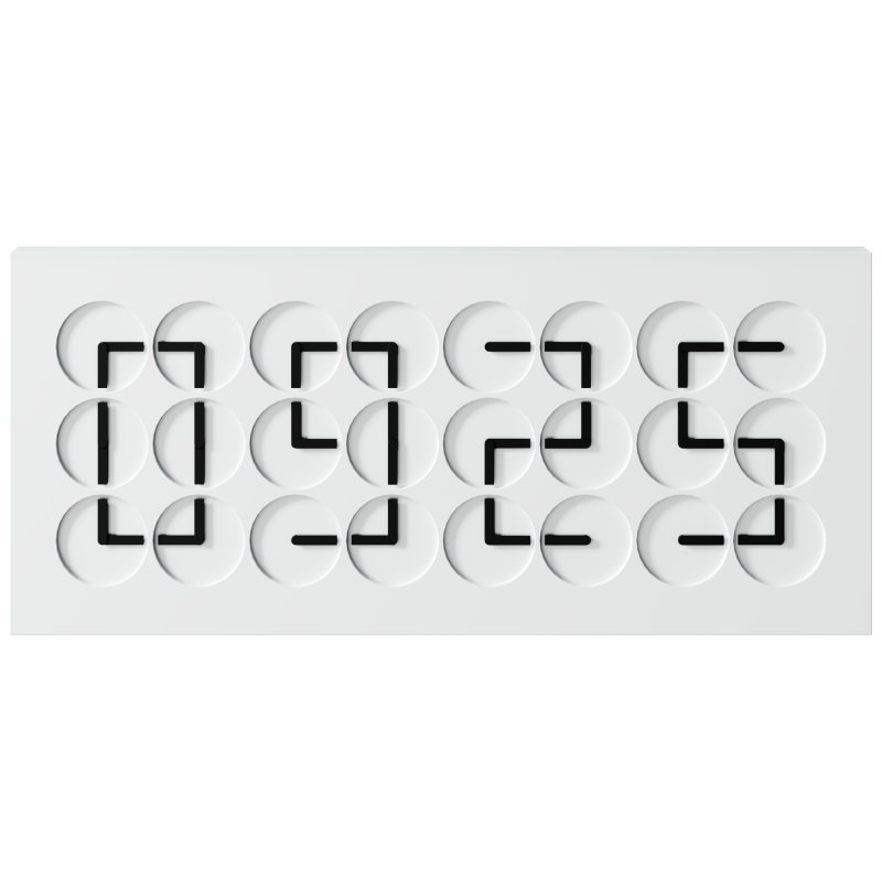 Wall Clock Clockclock 24 by Humans since 1982 - Image 2