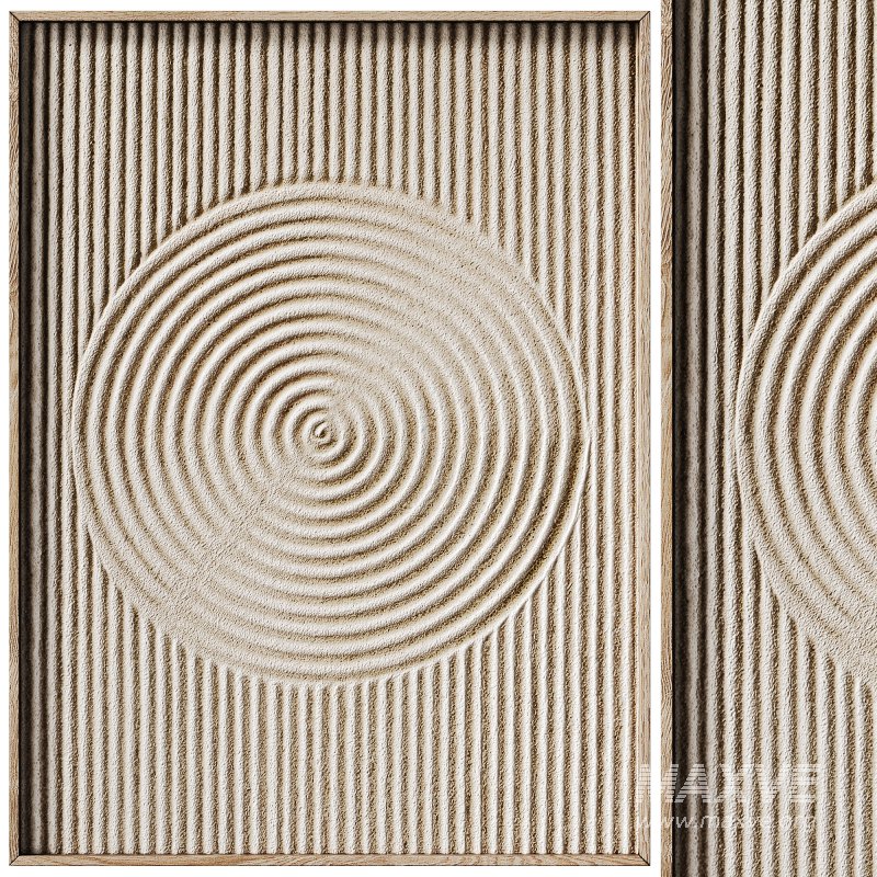 Decorative panel 3D ART RELIEF 46 - Image 1