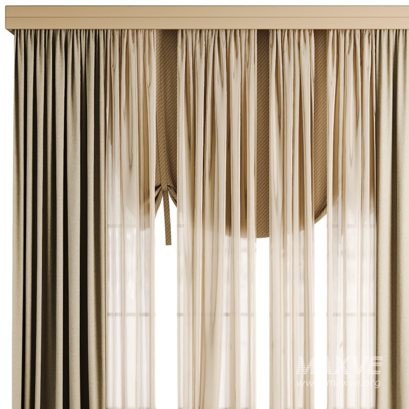 Roman and Cotton Curtain 054 - Image 2