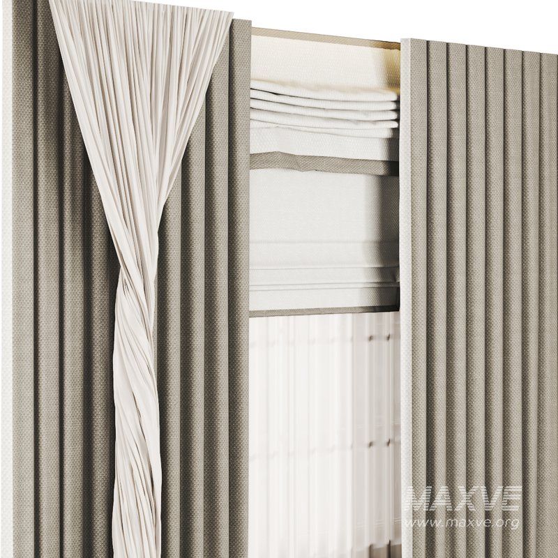 Silk and Cotton Curtain 050 - Image 3