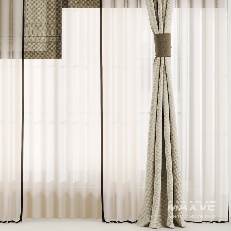 Silk and Cotton Curtain Set 72 - Image 3