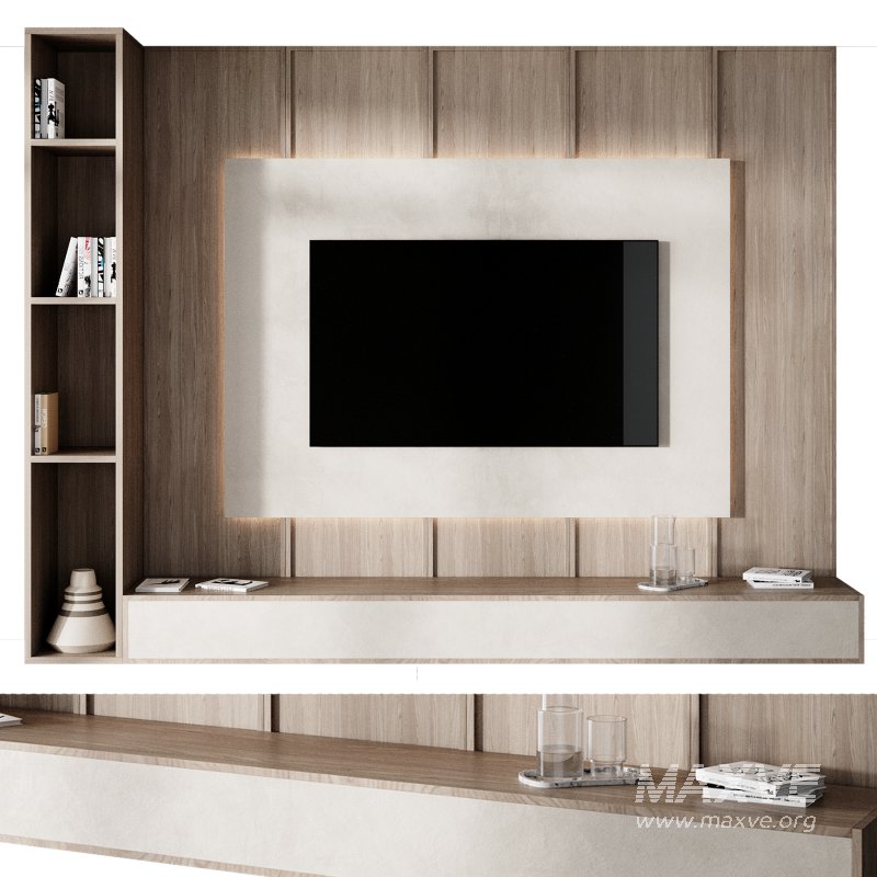 tv wall set 08 - Image 2