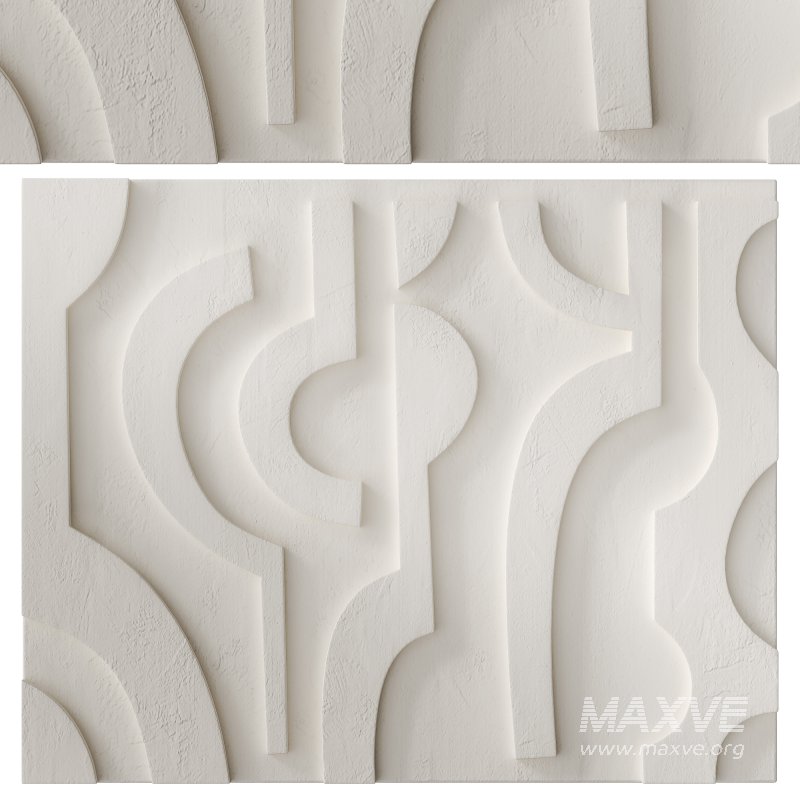 Decorative panel 3D ART RELIEF 06 - Image 1