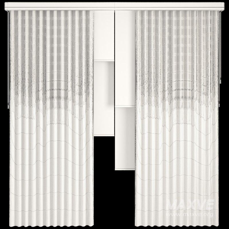 Silk and cotton curtain 021 - Image 5