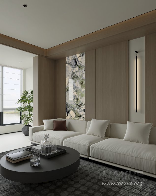 Modern living room dining room - Image 2