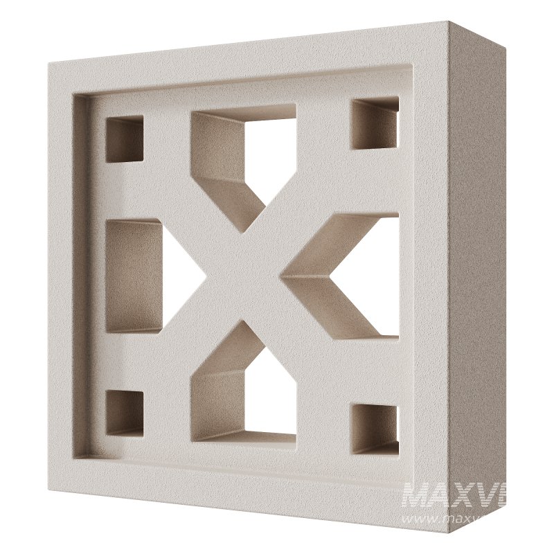 Modular Wall 12 Crossing White by Tesselle - Image 2